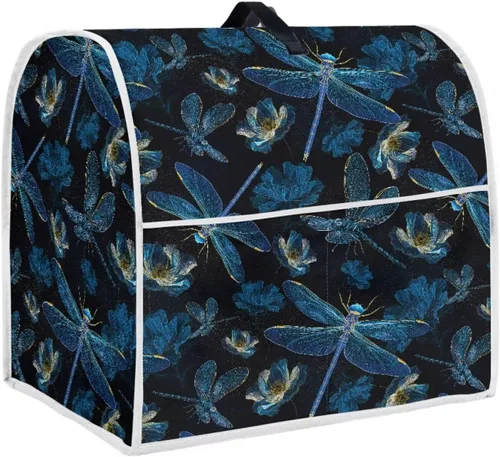 Miniatura 30 de Talayituse Beach Turtle Starfish Print Stand Mixer Cover for 4.5-5 Quarts Kitchen Aid, Washable Mixer Dust Cover with Handle and Pocket Kitchen