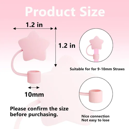 Miniatura 2 de 8 fundas de popote compatibles con vasos Stanley de 30 y 40 onzas, protectores de tapas reutilizables con puntas de silicona para vasos de 0.4 02N-8