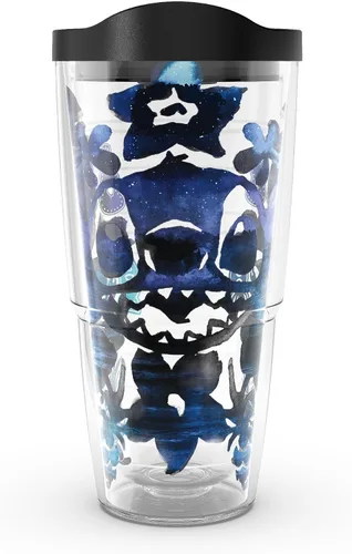 Miniatura 15 de Tervis Disney - Vaso aislado de doble pared con costura frontal y trasera, fabricado en Estados Unidos, mantiene las bebidas frías y calientes, 24