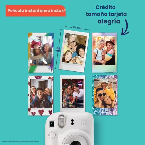 Miniatura 6 de Fujifilm Instax Mini 12 Cámara instantánea - Rosado (Blossom Pink)