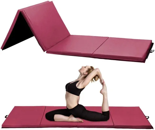 Miniatura 9 de Esterilla de gimnasia para gimnasia, alfombra de gimnasia, esterilla gruesa de yoga, esterilla para ejercicios aeróbicos, entrenamiento de fitness