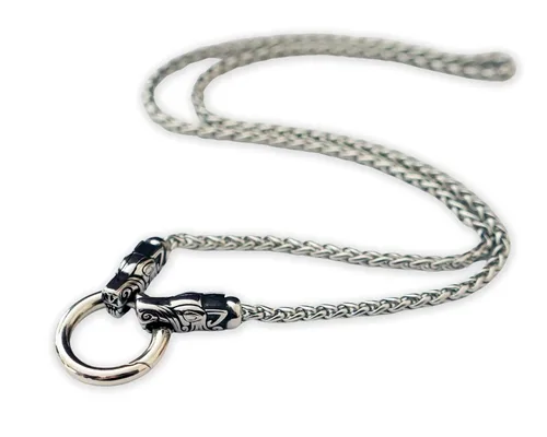 Miniatura 81 de Viking Thors Hammer Necklace Pendant - Vegvisir Aegishjalmur Helm of Awe Raven Huginn Muninn Pendant Necklace Amulet Talisman - Thor Necklace