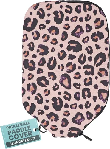 Miniatura 17 de Palms-O-Aces Pickleball Paddle Cover Canvas Padded Pickleball Paddles Sleeve with Zipper Lightweight Protective Paddle Case for Standard Paddles
