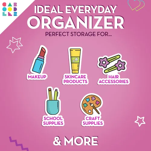 Miniatura 3 de Estuche Caboodles Take-It Tote Violeta