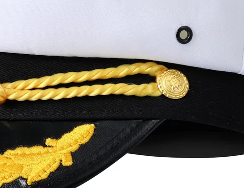 Miniatura 5 de Funny World Sombrero de capitanes de yate barco marino marinero gorra Almirante