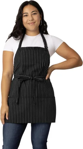 Miniatura 12 de Chef Works - Delantal unisex de tres bolsillos