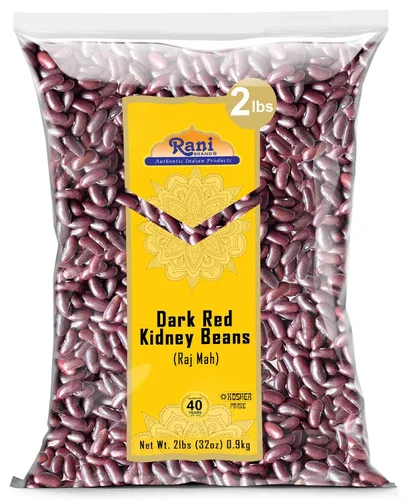 Miniatura 28 de Rani Black Eyed Peas, Guisantes de Carita Secos (Lobhia) 400oz (25lbs) 11.36kg Caja a Granel ~ Completamente Natural Vegano Kosher Apto