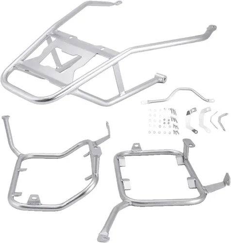 Miniatura 7 de Portaequipaje portaequipajes para Suzuki V-Strom 1050 DL1050 2020 2021 - Maleta de aluminio para maletero de motocicleta, soporte para alforjas