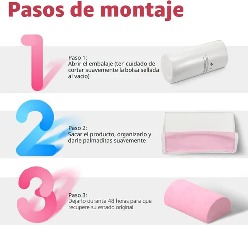 Miniatura 6 de Bloques de escalada de 8 piezas para niños, juguetes de escalada suaves para interiores para niños pequeños, ideal para gatear y explorar, juego