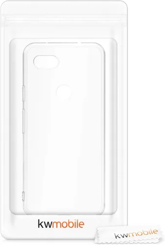 Miniatura 7 de kwmobile Funda compatible con Google Pixel 3a - Funda transparente suave delgada y flexible TPU Funda protectora para teléfono - Transparente