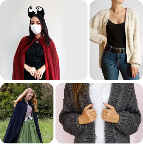 Miniatura 7 de uxcell Cierre de capa, coser ganchos y ojos vintage con cierre de capa, suéter chal cárdigan cuello cierres botones Cobre