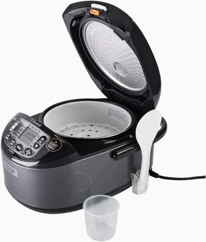 Miniatura 3 de Zojirushi NL-GAC10BM 5.5 tazas (sin cocinar) Umami Micom Arrocera y calentador (Negro Metálico)