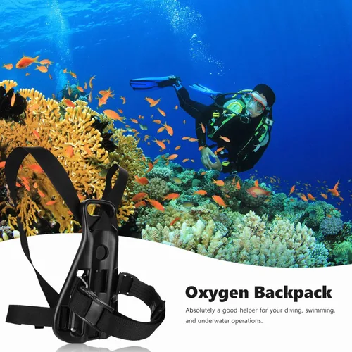 Miniatura 9 de Correa de tanque de buceo ajustable, diseño antideslizante estable para soporte seguro de botella de oxígeno, accesorio de buceo duradero