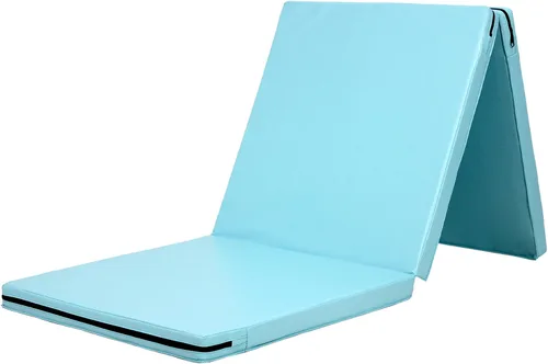 KaRaDaStyle Tapete de gimnasia plegable y elástico de 71 x 24 x 2 pulgadas, para entrenamiento muscular, para niños, para yoga, deportes,