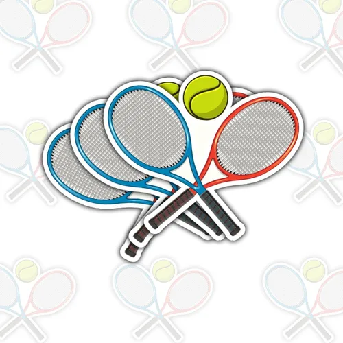 Miniatura 9 de Juego de calcomanías de tenis de pádel (10 unidades, 3 pulgadas), regalo para padres, amigos, hermanos, hermanas, jugadores de pádel, amantes