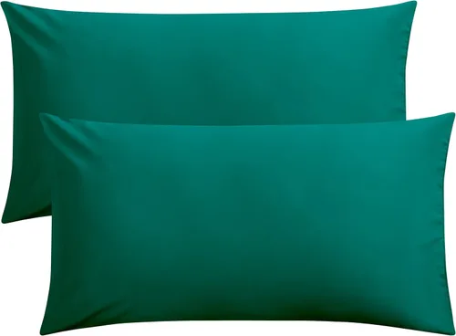 Miniatura 17 de FLXXIE Juego de 2 fundas de almohada de microfibra tamaño Queen, fundas de almohada suaves con cierre de sobre, fundas de almohada resistentes a