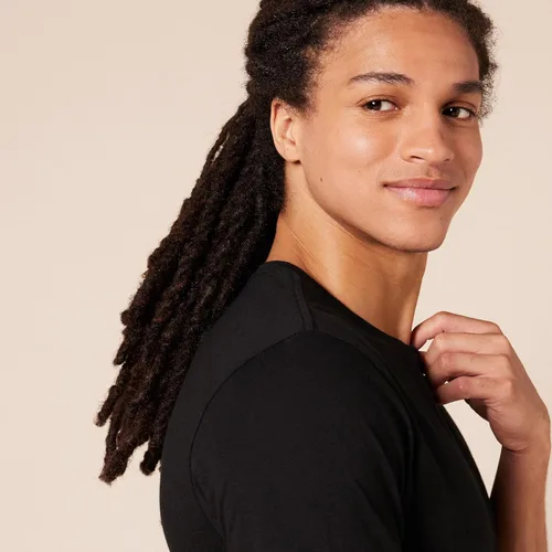 Miniatura 5 de Tienda Essentials Camisetas de cuello redondo para hombre, paquete de 6, básicos versátiles