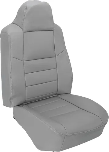 Miniatura 7 de ECOTRIC Juego de fundas para asientos delanteros y traseros con inclinación Compatible con Ford F250 F350 Lariat XL FX4 & XLT Regular Super y cabina