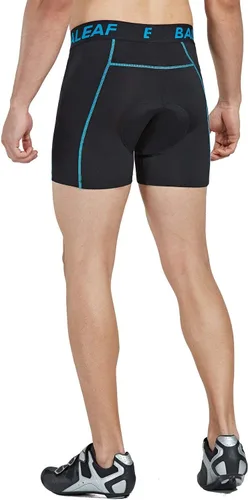 Miniatura 12 de baleaf Pantalones cortos de ciclismo acolchados 3D para hombre, ropa interior de ciclismo MTB Liner
