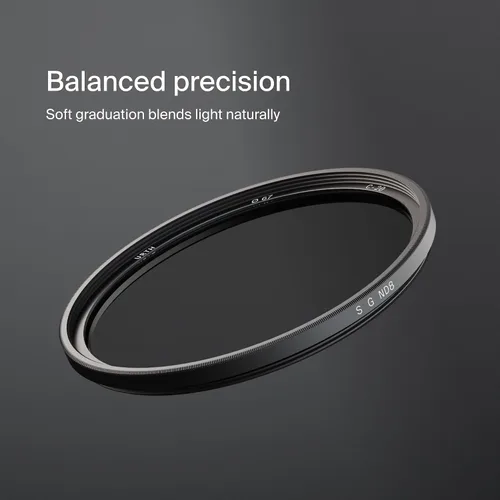 Miniatura 2 de Urth Filtro de lente ND8 graduado suave de 1.457 in (Más): 3 paradas, vidrio óptico HD de 20 capas con revestimiento nano suave de densidad neutra