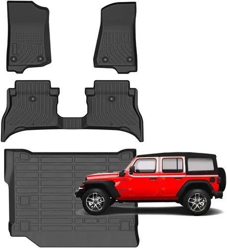 Miniatura 45 de Alfombrillas antideslizantes para automóvil, alfombrillas para todo tipo de clima, accesorios de forro para maletero