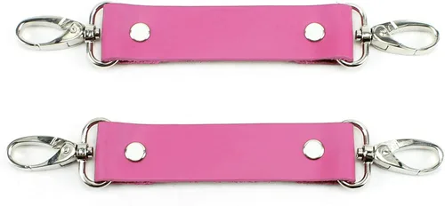 Miniatura 4 de VP Leather Two Connectors Premium Real Leather Handmade Snap Hook Connectors - Comfortable BDSM Restraints