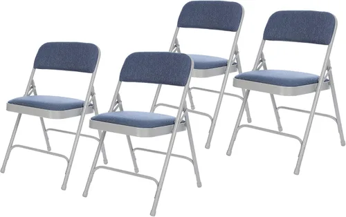 Miniatura 18 de OEF Furnishings Serie OEF2200 - Sillas plegables de doble bisagra acolchadas de tela de alta calidad para servicio pesado