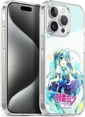 Miniatura 217 de Head Case Designs Licencia Oficial Hatsune Miku Gráficos Lindos Carcasa de Gel [Protección de Grado Militar] Compatible con Apple iPhone 7