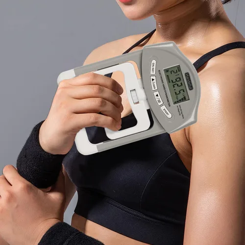 Miniatura 7 de Handeful Grip Strength Tester Trainer - Dynamometer Handgrip Measurer Meter, Handheld Strengthener Exerciser for Sports, School, and Home Use Gris