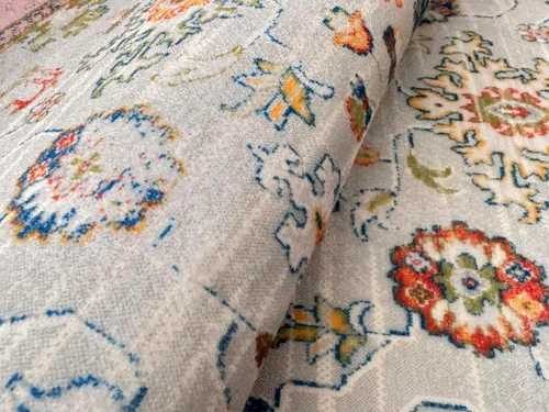 Miniatura 97 de GLN Rugs Traditional Collection - Alfombra de felpilla lavable a máquina, tradicional lavable, antideslizante, alfombra de felpilla de pelo corto