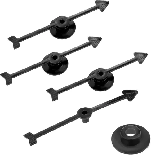 Miniatura 3 de Paquete de 50 juguetes giratorios de flecha, juego de plástico, para fiestas, escuela, aula, uso doméstico (3 pulgadas)