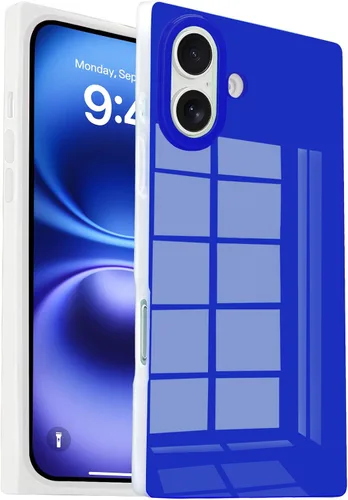 Miniatura 44 de Funda rectangular compatible con iPhone 15 Neon para mujer, diseño de lujo de fluorescencia brillante, flexible, suave, delgada, de gel de goma TPU