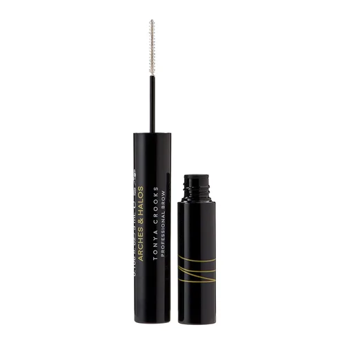 Arches & Halos Natural Hold Gel para cejas – Capa y acondicionador para cejas – Maquillaje vegano y libre de crueldad – transparente, 0.1 oz