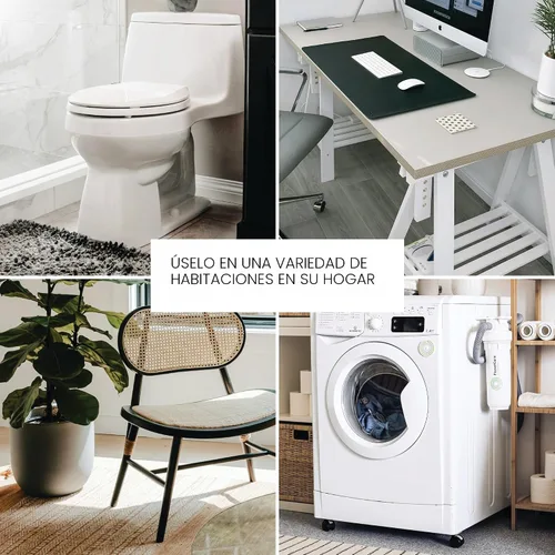 Miniatura 6 de iDesign - Cubo de basura delgado de plástico para baño, pequeño para dormitorio, oficina, escritorio, dormitorio, bronce Cubo de basura pequeño