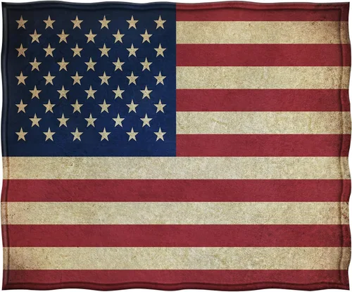 Miniatura 3 de Jekeno Manta de regalo con la bandera estadounidense para hombres y mujeres, mantas de bandera de Estados Unidos para adultos, niños y niñas, Día