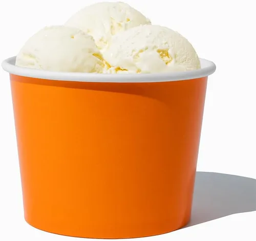 Miniatura 14 de UNIQ 16 oz 1000 Pack Cowbunga Cow Print Ice Cream Cups Disposable Leak Resistant Paper Dessert Cups for Frozen Yogurt, Gelato, Soup & Hot Foods