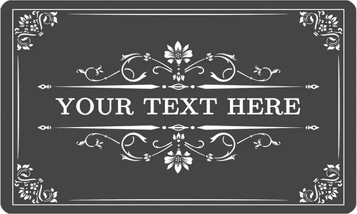 Miniatura 10 de Tapete personalizado de bienvenida para el hogar familiar, tapete personalizado para interiores y exteriores con tu entrada de texto para casa, C
