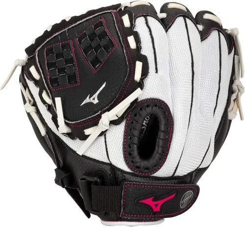 Miniatura 11 de Mizuno Prospect Finch Juvenil Tela Trident Blanco/Negro/Rosa