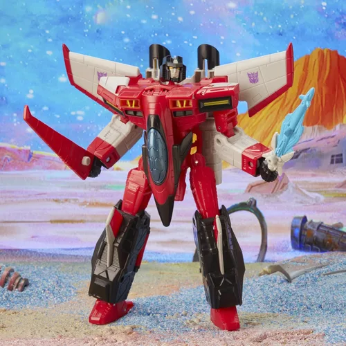 Miniatura 7 de Transformers Toys Generations Legacy Voyager Armada Universe Starscream - Figura de acción para niños de 8 años en adelante, 7 pulgadas