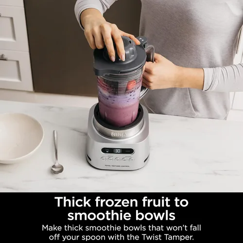 Miniatura 19 de Ninja Blender and Food Processor Combo, Foodi Power Blenders For-Kitchen and Personal Size, Smoothie Maker, 6 Functions for Spreads, Shakes and