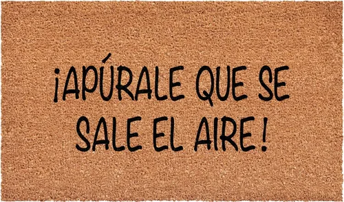 Miniatura 7 de Calloway Mills 111631729 Apurale Que Se Meten Las Moscas Felpudo en Español 17 x 29 pulgadas