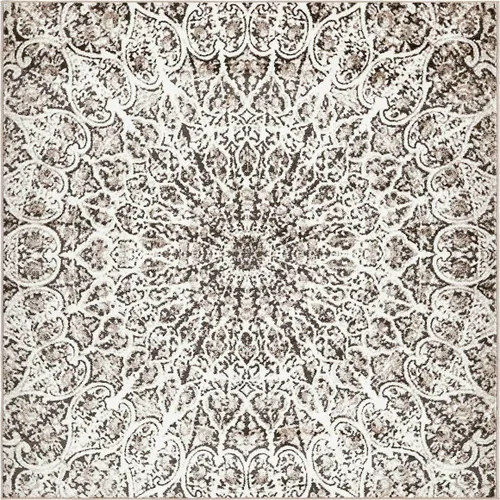 Miniatura 14 de Sofia, alfombra clásica de diseño abstracto, Polipropileno, Gris oscuro Gris/gris (Dark Gray/Gray)