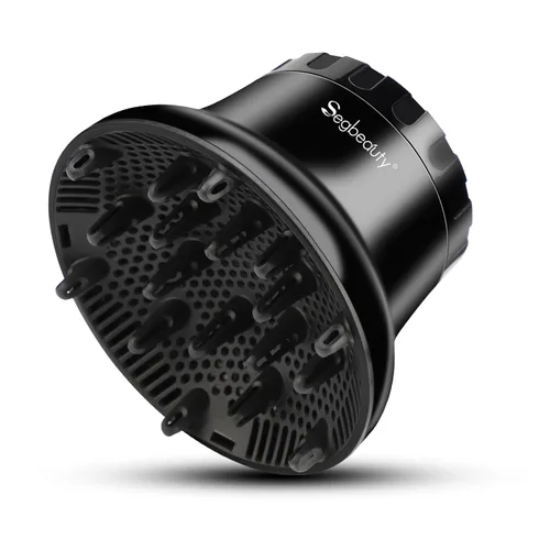 Miniatura 10 de Segbeauty Difusor de cabello con cuenco profundo, flujo de aire ajustable, accesorio profesional para cabello rizado y ondulado, herramienta