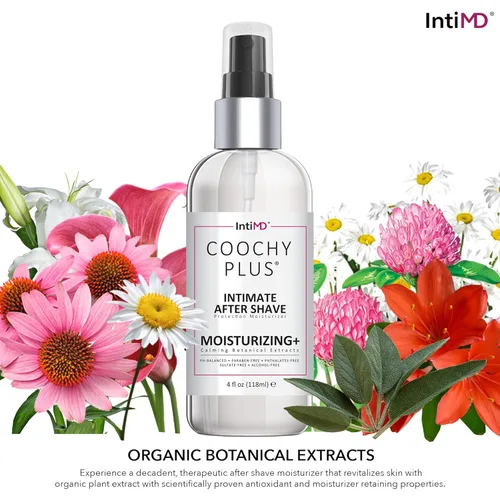 Miniatura 7 de Coochy Plus HydroLock - Kit de 3 pasos para afeitado íntimo: aceite de elixir para antes del afeitado NOURIA + crema de afeitado Coochy Plus Coco