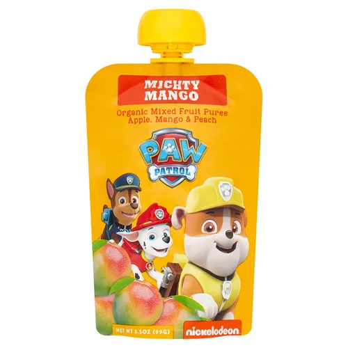 Miniatura 7 de Paw Patrol Bold Blueberry Organic Mixed Fruit Squeeze Pouch 3.5 oz (paquete de 10)