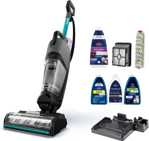 Miniatura 10 de BISSELL CrossWave HydroSteam - Aspiradora en seco y húmedo, aspiradora multiusos, lavado y vapor, fórmula desinfectante incluida, 35151