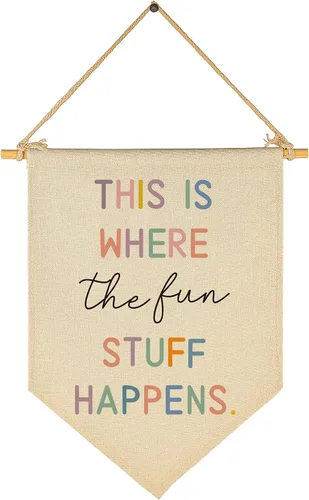 Miniatura 56 de Home Sweet Homeschool - Arte de pared inspirador para sala de lectura, decoración de bandera positiva para el hogar, estudio, sala de aprendizaje