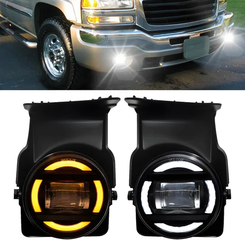 Miniatura 53 de Lámpara de luces antiniebla, compatible con Ford Expedition 1999-2002, F-150 1999-2003 y F-150 Heritage 2004, lado del conductor y del pasajero
