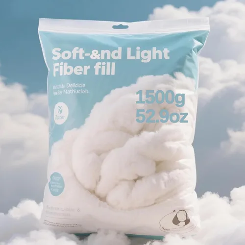 Miniatura 9 de Relleno de relleno de polietileno de 5.29 onzas para animales de peluche, juguetes, decoraciones de nubes y más manualidades, relleno de almohada
