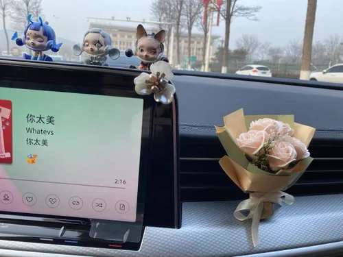 Miniatura 3 de Ramo de flores para coche, ambientador, clips de ventilación, mini ramo de flores secas para decoración del coche y del hogar, clip de ventilación